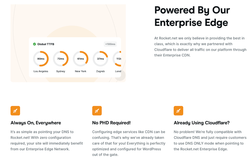 Rocket.net Cloudflare Enterprise